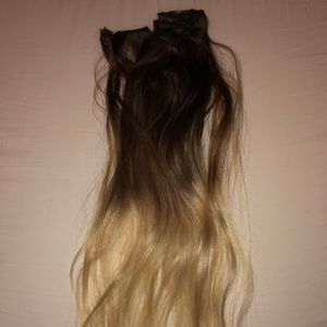 Remy clip in hair extensions